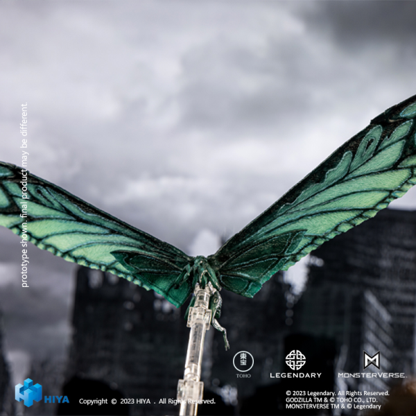 HIYA Toys Exquisite Basic Series None Scale Godzilla King of the Monsters Mothra Emerald Titan Ver.