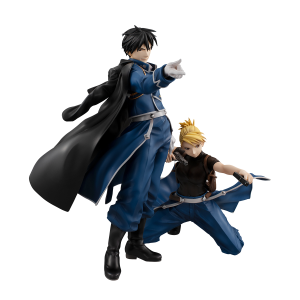 MegaHouse Precious G.E.M. FULLMETAL ALCHEMIST Roy Mustang & Liza Hawkeye(Repeat)(4535123842894)(4535123842894)