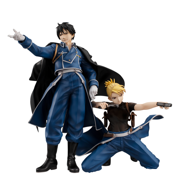 MegaHouse Precious G.E.M. FULLMETAL ALCHEMIST Roy Mustang & Liza Hawkeye(Repeat)(4535123842894)(4535123842894)