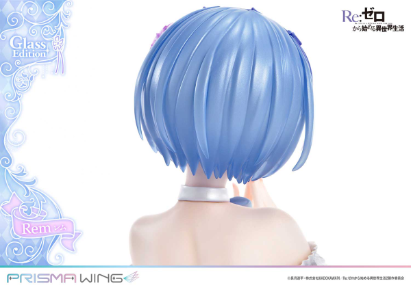 Prime 1 Studio PRISMA WING  Re:ZERO -Starting Life in Another World-  Rem Glass Edition  1/7 Scale Pre-Painted Figure | 4580708049502