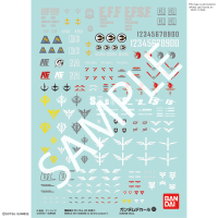 BANDAI Gundam Decal 107 - Mobile Suit Gundam UC 1