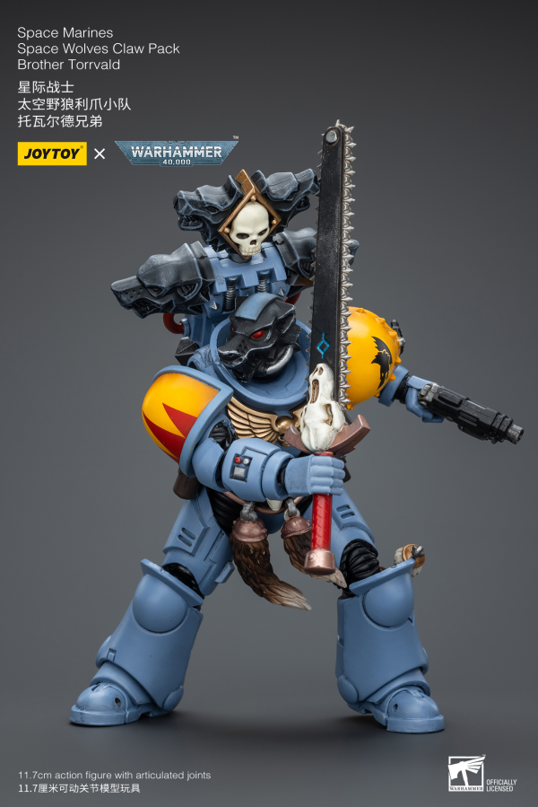 Joy Toy Space Marines Space Wolves Claw Pack Brother Torrvald