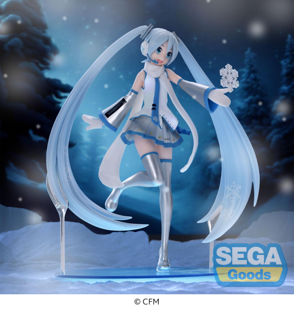 SEGA Luminasta "Hatsune Miku" Series "SNOW MIKU" ~Snow Miku Sky Town Ver.~