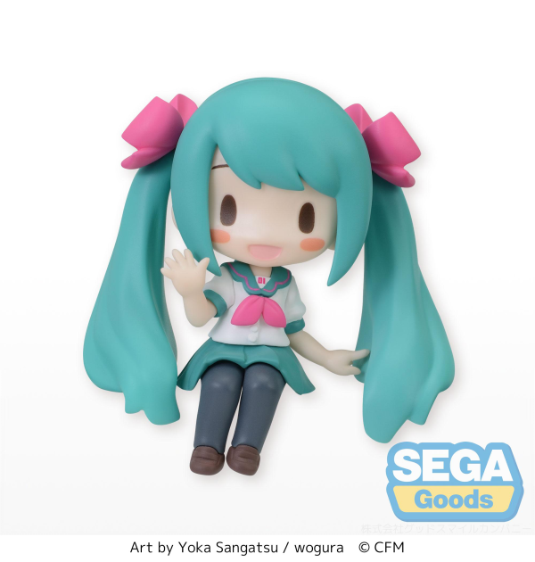 SEGA "Hatsune Miku" Series Perching Mini Figure "Hatsune Miku 16th Anniversary" (EX) (Carton Order Only)