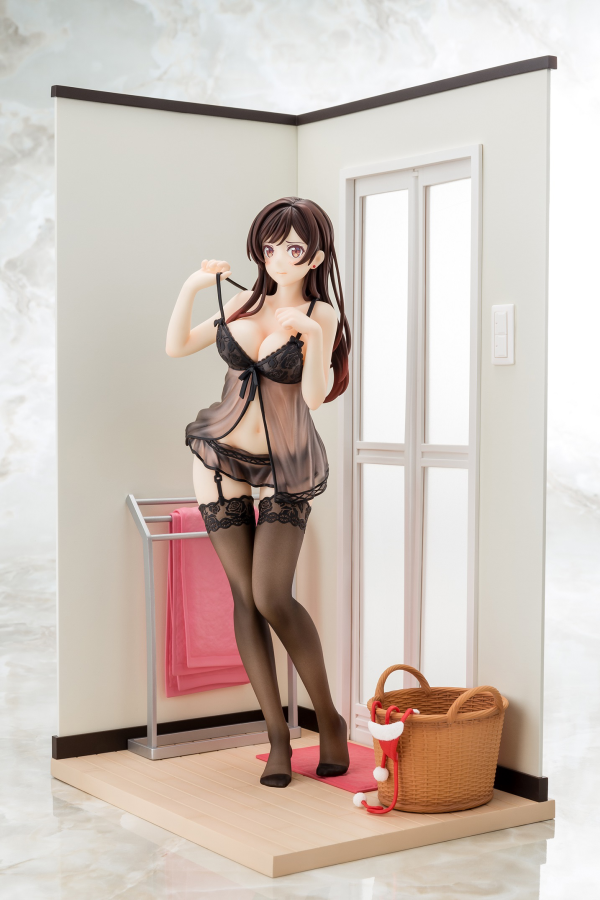 Hakoiri-musume 1/6 scaled pre-painted figure Rent-A-Girlfriend MIZUHARA Chizuru in see-through lingerie figure | 4570000500122