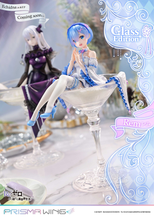 Prime 1 Studio PRISMA WING  Re:ZERO -Starting Life in Another World-  Rem Glass Edition  1/7 Scale Pre-Painted Figure | 4580708049502