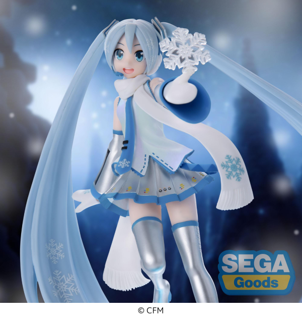 SEGA Luminasta "Hatsune Miku" Series "SNOW MIKU" ~Snow Miku Sky Town Ver.~