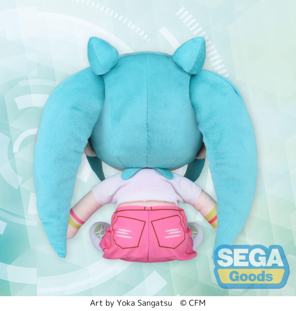 SEGA Fuwapuchi Hatsune Miku Series L Plush Hatsune Miku ~Live Cheering~