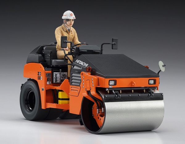 Hasegawa [WM02] 1:35 HITACHI VIBRATORY COMBINED ROLLER ZC50C-5(4967834660021)(4967834660021)