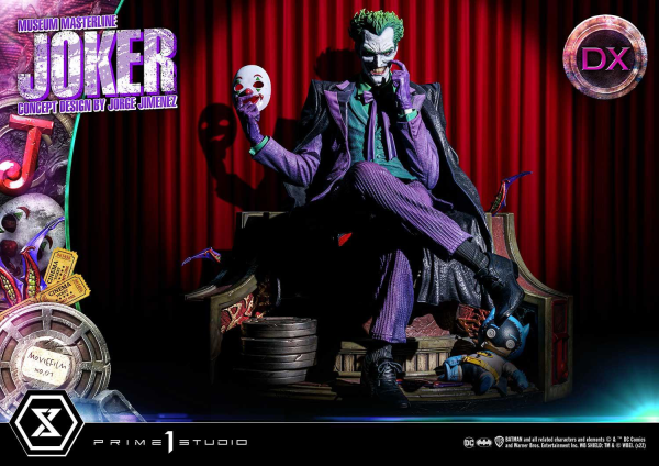 Prime 1 Studio Museum Masterline Batman (Comics) The Joker (Concept Design by Jorge Jimenez) DX Bonus Version | 4580708041216