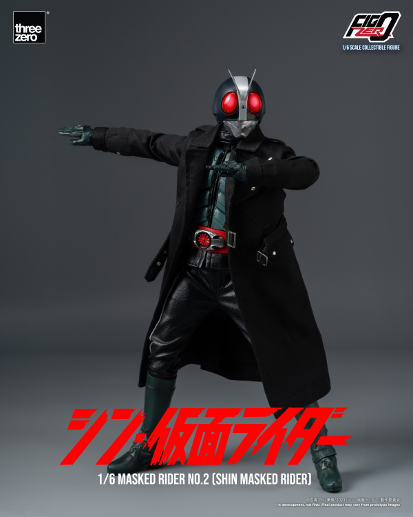 threezero FigZero 1/6 Masked Rider No.2 (SHIN MASKED RIDER)(4895250807969)(4895250807969)