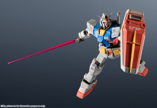 BANDAI Tamashii RX-78-2 Gundam (Marking Plus Ver.) Mobile Suit Gundam, TAMASHII NATIONS Gundam Universe