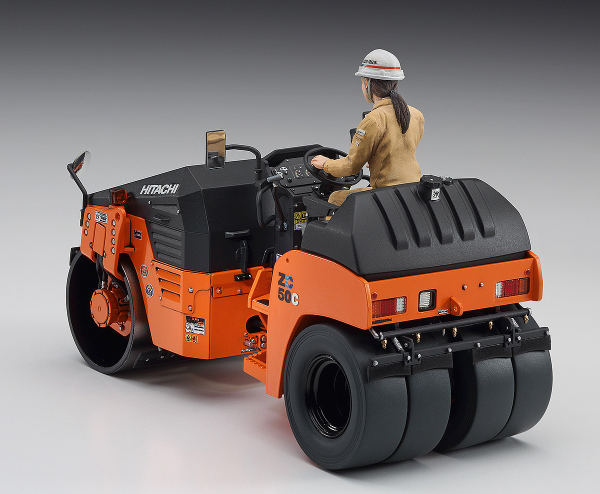 Hasegawa [WM02] 1:35 HITACHI VIBRATORY COMBINED ROLLER ZC50C-5(4967834660021)(4967834660021)