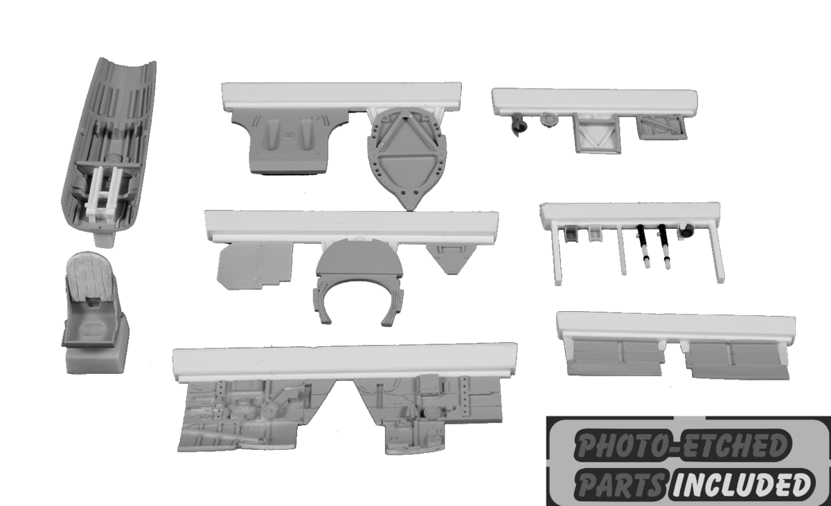 CMK 1/48 Spitfire Mk.XIV ''Bubble Canopy' Cockpit