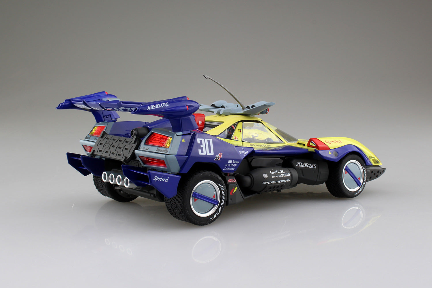 Aoshima 1/24 Asurada G.S.X Rally Mode Race Car