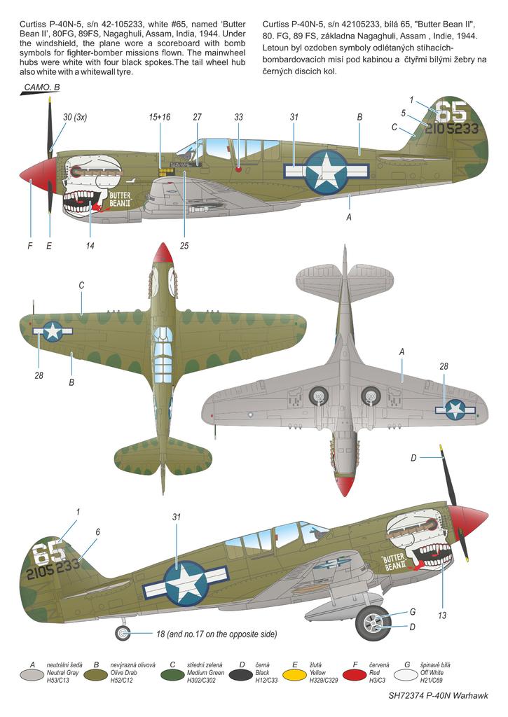 Special Hobby 1/72 P-40N Warhawk