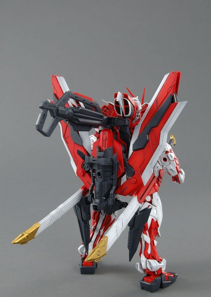 BANDAI Hobby MG 1/100 Astray Red Frame Revise