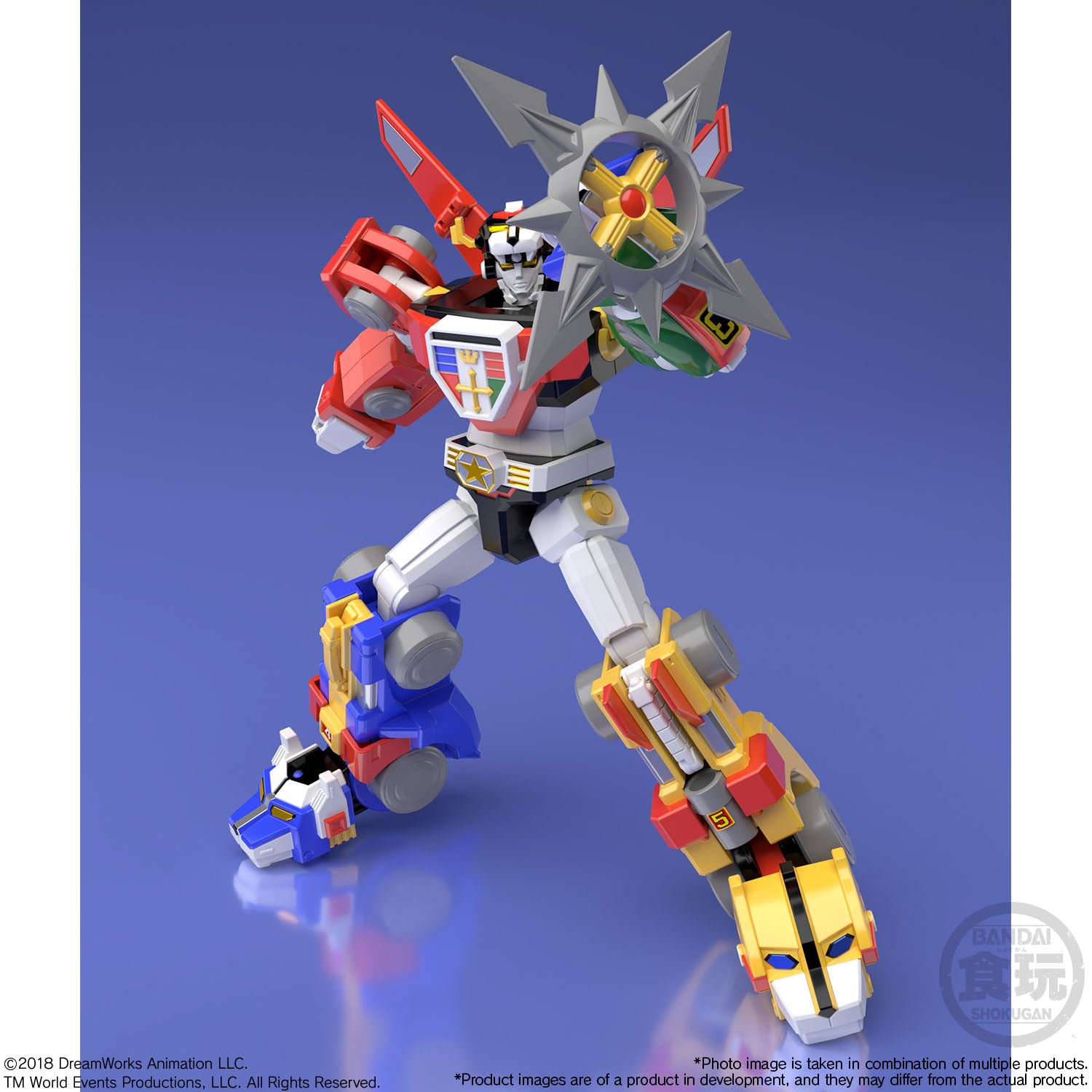 Bandai Voltron (Exclusive Set) *SDCC 2018* 'Voltron', Bandai Super Mini Pla