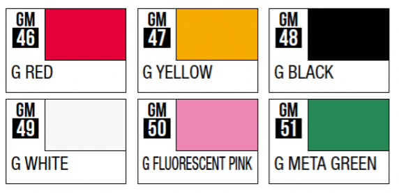 Mr Hobby Gundam Marker Set - F Edge Marker