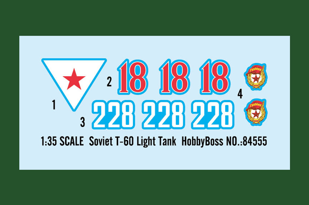 Hobby Boss 1/35 Soviet T-60 Light Tank