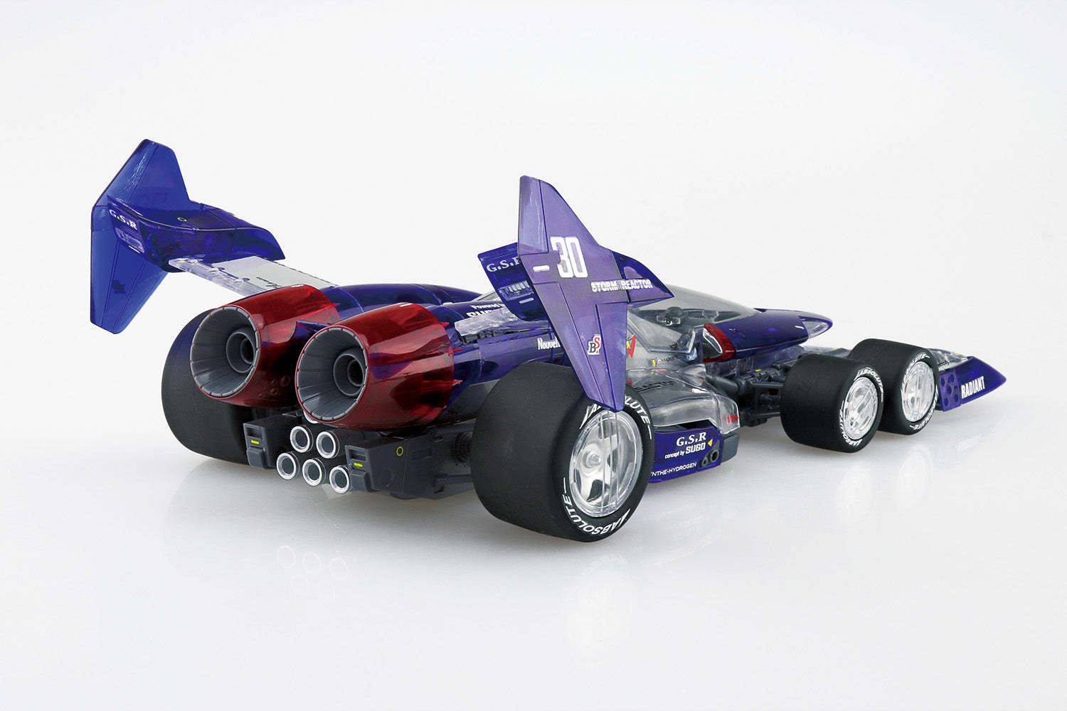 Aoshima1/24 Cyber Formula Series Super Asurada 01 Clear Ver.