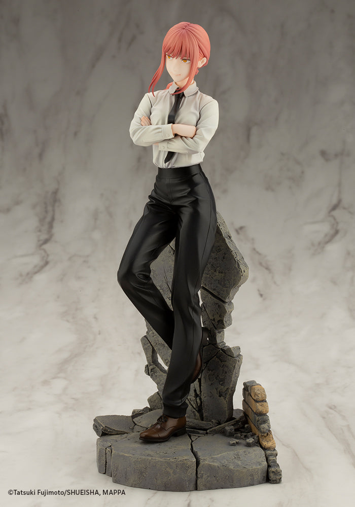 Kotobukiya 1/8 Chainsaw Man Series Artfx J Makima, Pre-Painted PVC Statue