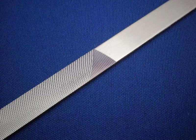 Shimomura Alec Shineblade Stainless Steel File for Resin W16 - Grit #400 & #1000