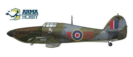 Arma Hobby 1/72 Hurricane Mk I Navy Colours Model Kit