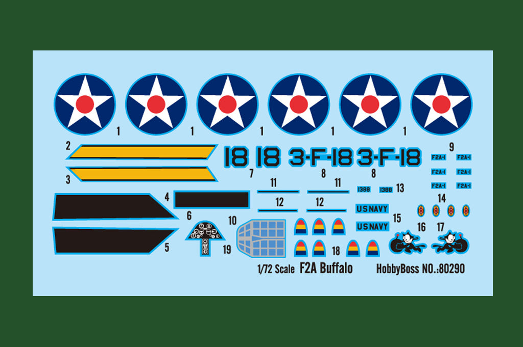 Hobby Boss 1/72 F2A Buffalo