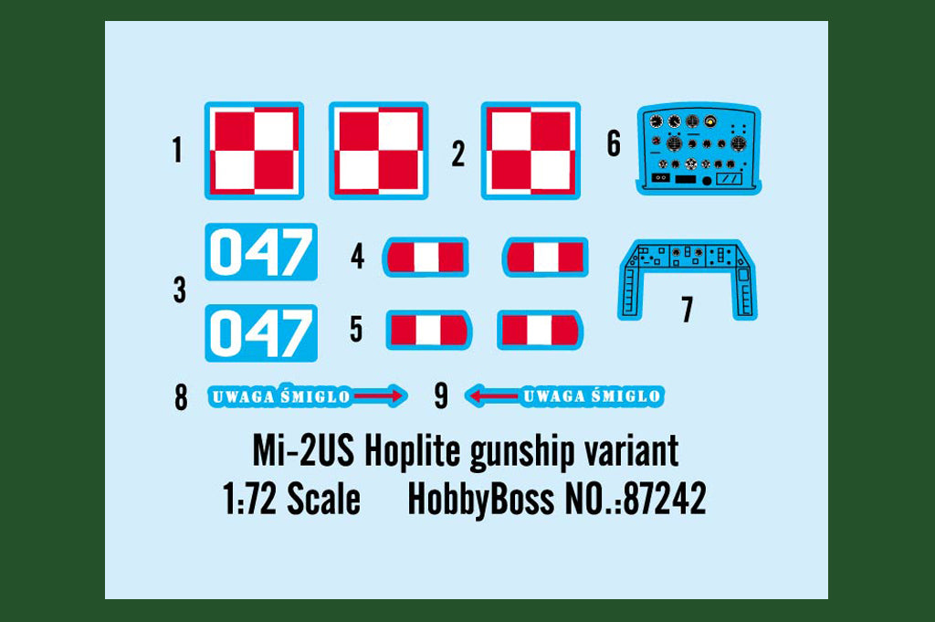 Hobby Boss 1/72 Mil Mi-2US Hoplite gunship variant