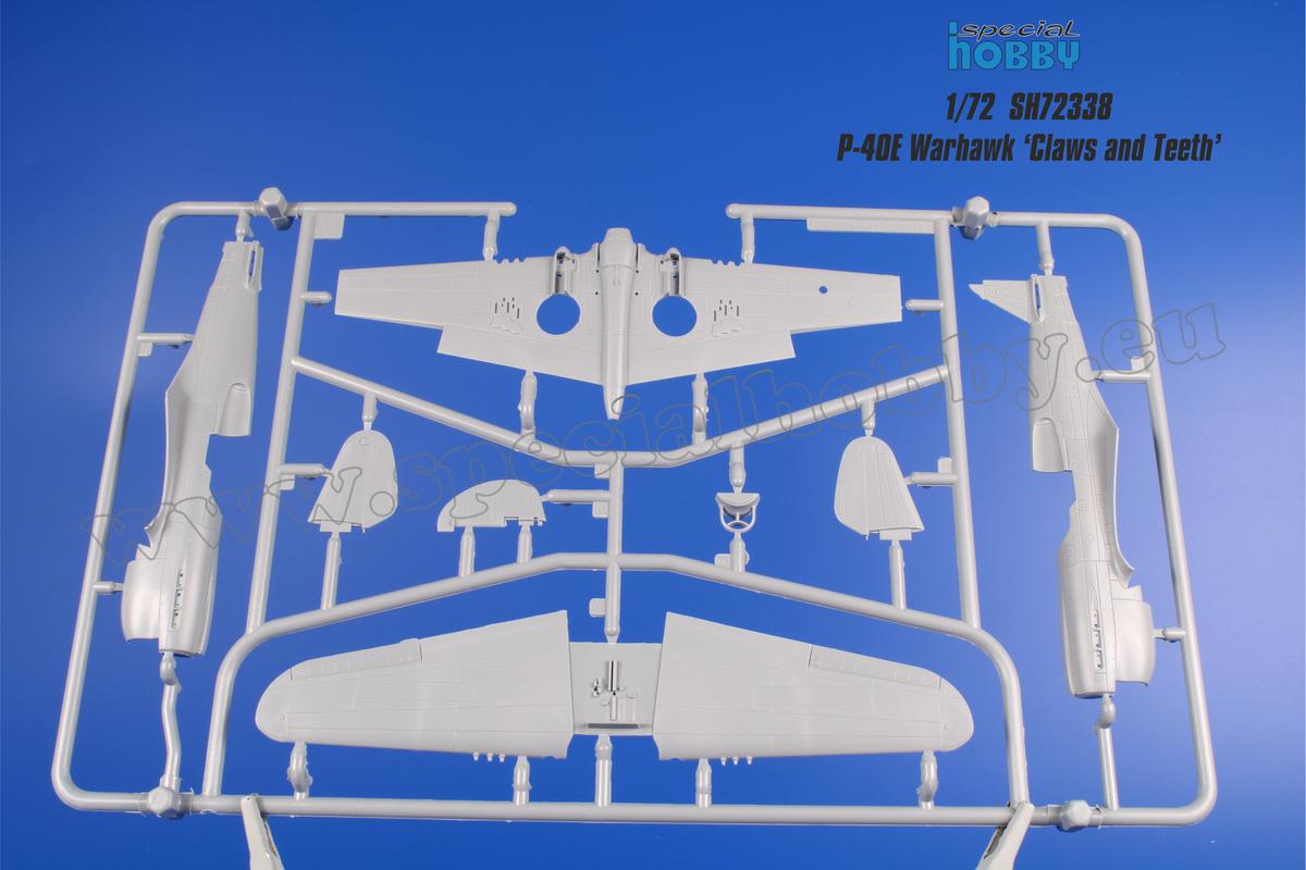 Special Hobby 1/72 P-40E Warhawk 'Claws and Teeth'