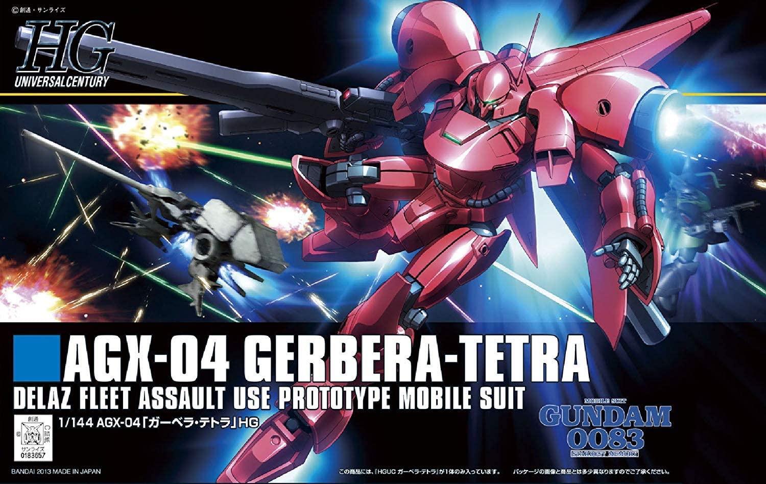 BANDAI Hobby HGUC 1/144 #159 Gerbera Tetra