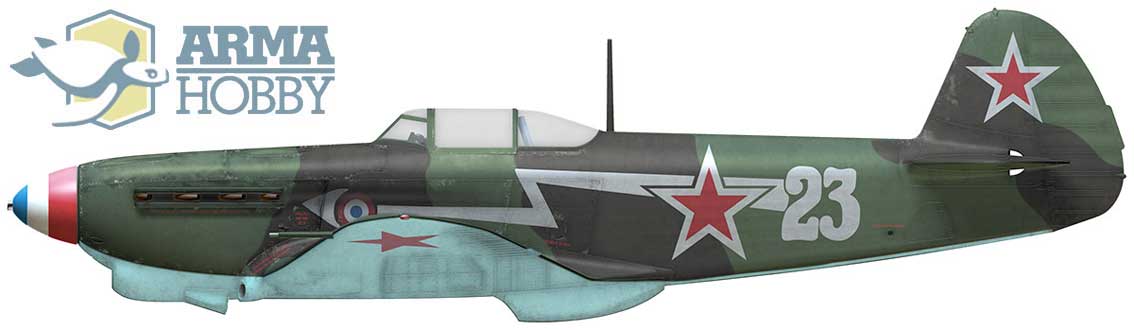 Arma Hobby 1/72 Yak-1b Allied Fighter Limited Edition