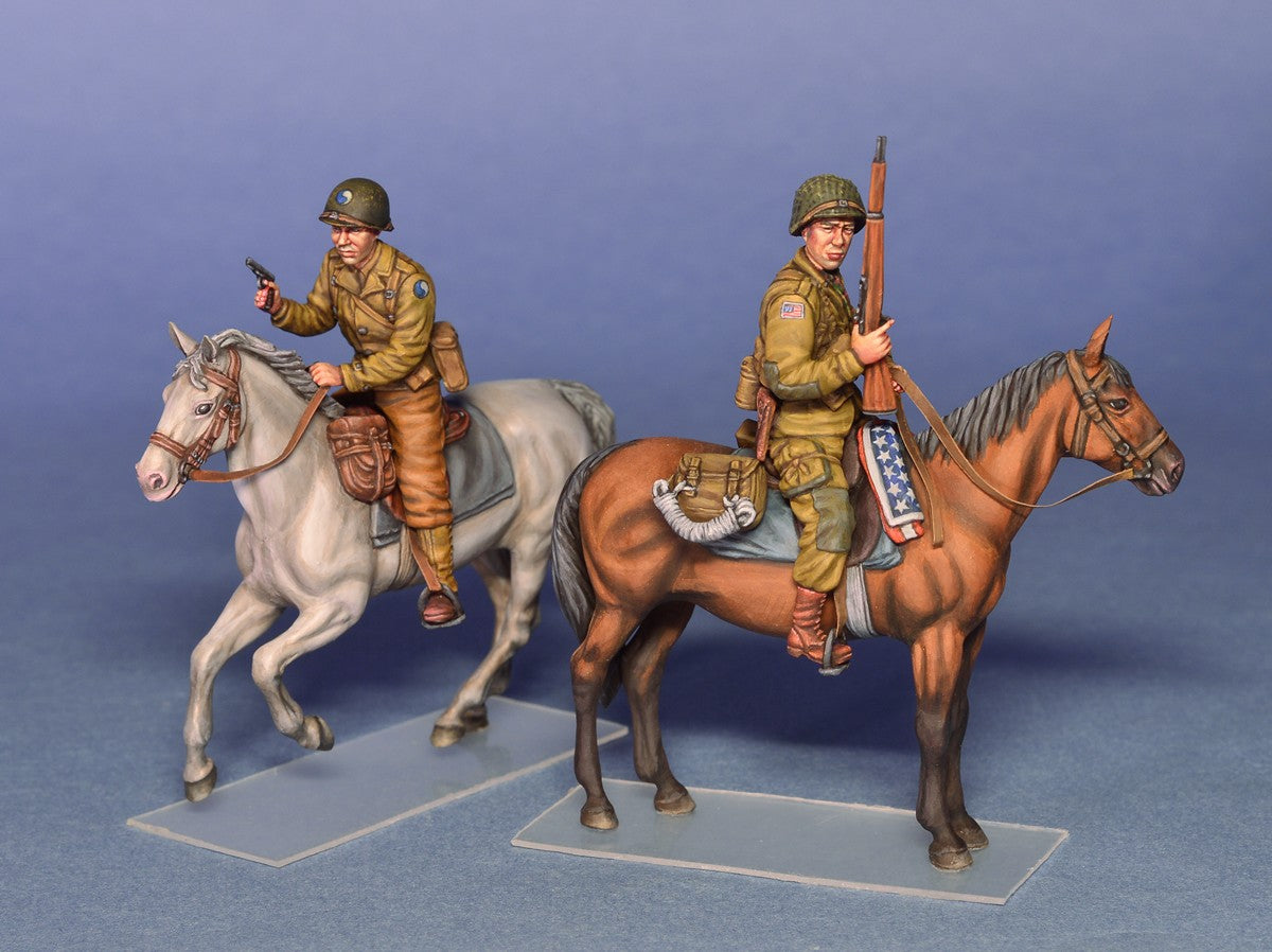 Miniart [35151] 1/35 U.S. Horsemen. Normandy 1944