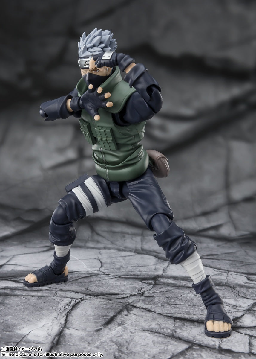 BANDAI Tamashii Kakashi Hatake -The famed Sharingan Hero- "Naruto Shippuden"