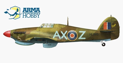 Arma Hobby 1/72 Hurricane Mk IIc Trop Model Kit