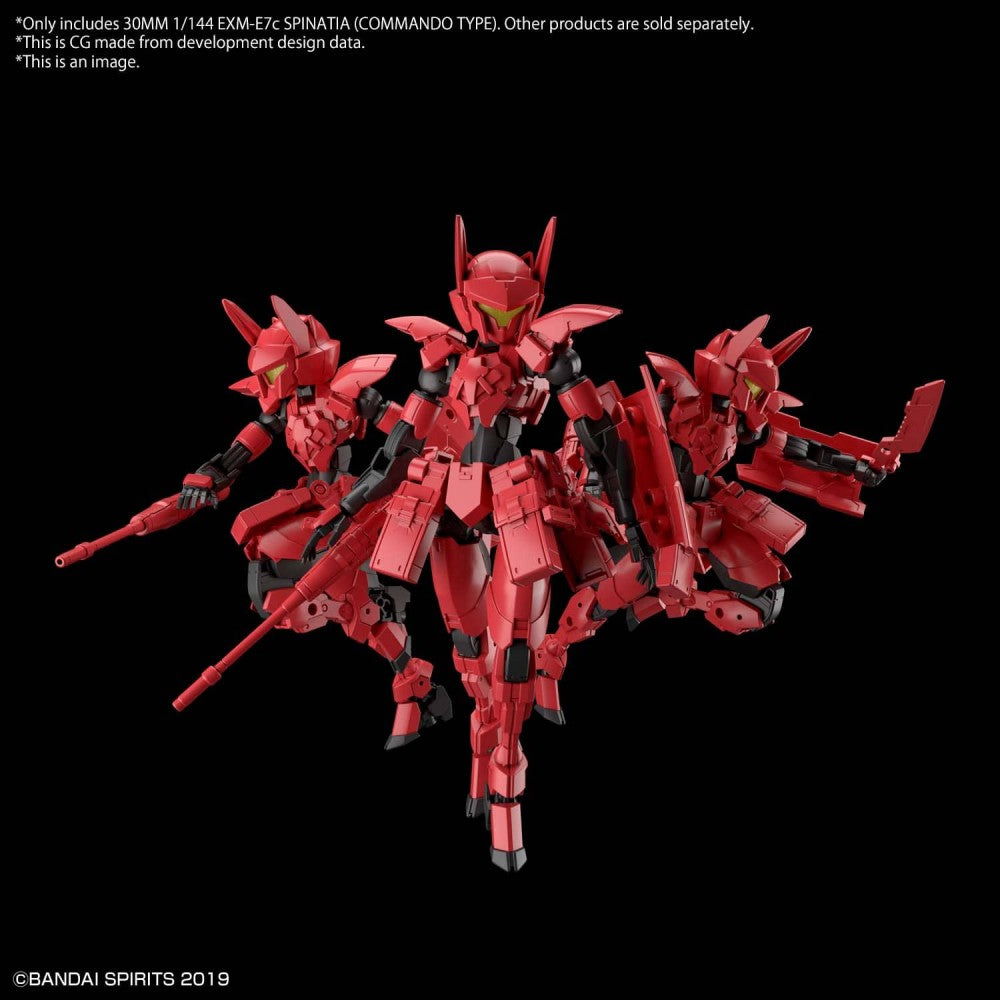 BANDAI Hobby 30MM 1/144 EXM-E7c SPINATIA (COMMANDO TYPE)