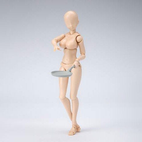 BANDAI Spirits Body Chan -Kentaro Yabuki- Edition DX SET (Pale Orange Color Ver.) , Bandai Spirits S.H Figuarts