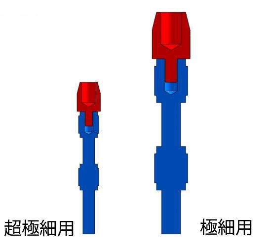 Adlers Nest Hose End Socket for Super Ultrafine 0.65mm Lead Wire (10 pcs)