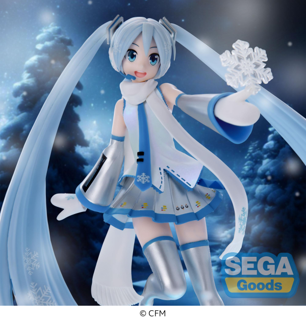 SEGA Luminasta "Hatsune Miku" Series "SNOW MIKU" ~Snow Miku Sky Town Ver.~