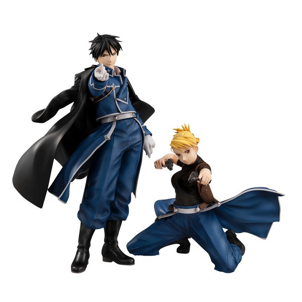 MegaHouse Precious G.E.M. FULLMETAL ALCHEMIST Roy Mustang & Liza Hawkeye(Repeat)(4535123842894)(4535123842894)