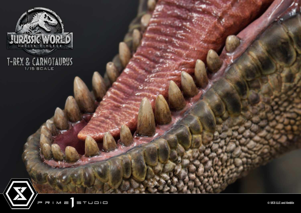 Prime 1 Studio Legacy Museum Collection Jurassic World: Fallen Kingdom (Film) Tyrannosaurus-Rex & Carnotaurus 1/15 scale Deluxe Version | 4580708034874