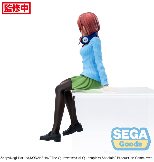 SEGA "The Quintessential Quintuplets Specials" PM Perching Figure "Miku Nakano"