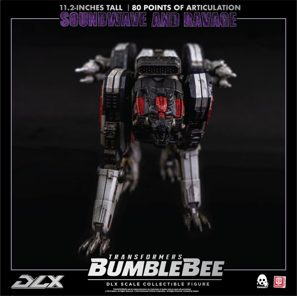 Three Zero Transformers: Bumblebee - DLX Soundwave and Ravage