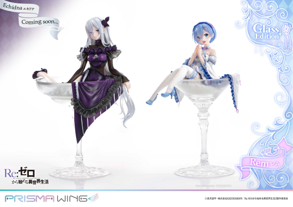 Prime 1 Studio PRISMA WING  Re:ZERO -Starting Life in Another World-  Rem Glass Edition  1/7 Scale Pre-Painted Figure | 4580708049502