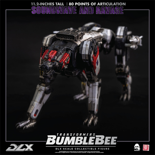 Three Zero Transformers: Bumblebee - DLX Soundwave and Ravage