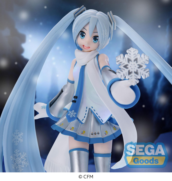 SEGA Luminasta "Hatsune Miku" Series "SNOW MIKU" ~Snow Miku Sky Town Ver.~