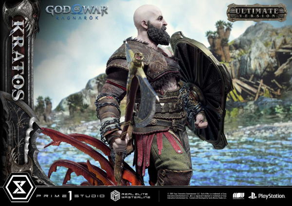 Prime 1 Studio Real Elite Masterline God of War: Ragnarok Kratos Ultimate Bonus Version(4582647120809)(4582647120809)