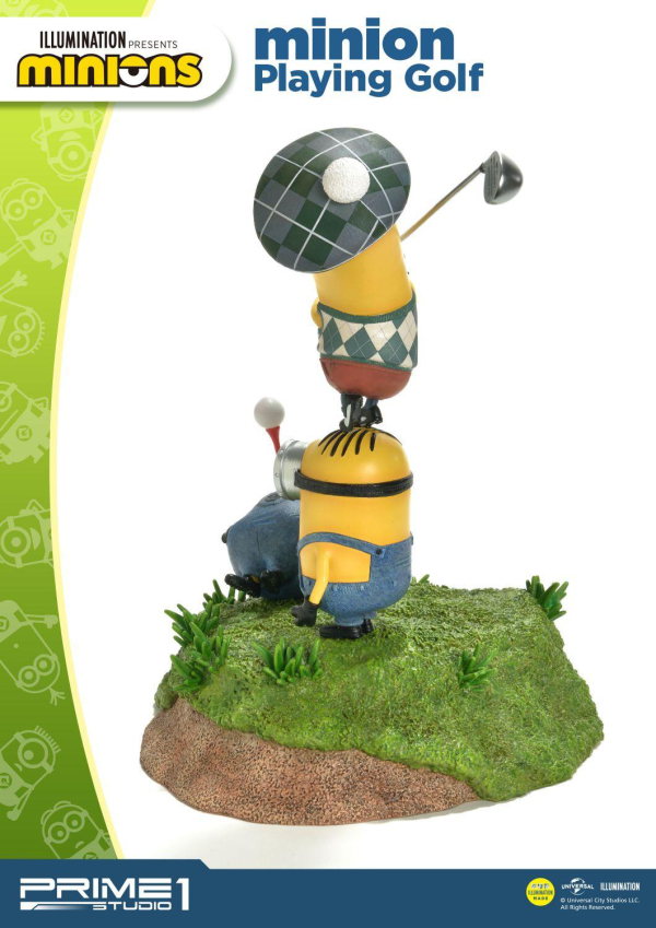 Prime 1 Studio Prime Collectible Figures Minions Playing Golf | 4582535941547