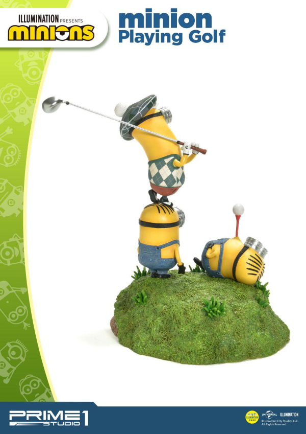 Prime 1 Studio Prime Collectible Figures Minions Playing Golf | 4582535941547